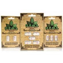 Купить кратом в капсулах O.P.M.S. Gold Kratom Extract 5 капсул